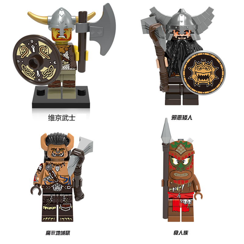 Model Kit Knight - Bloques de Construcción de la Serie