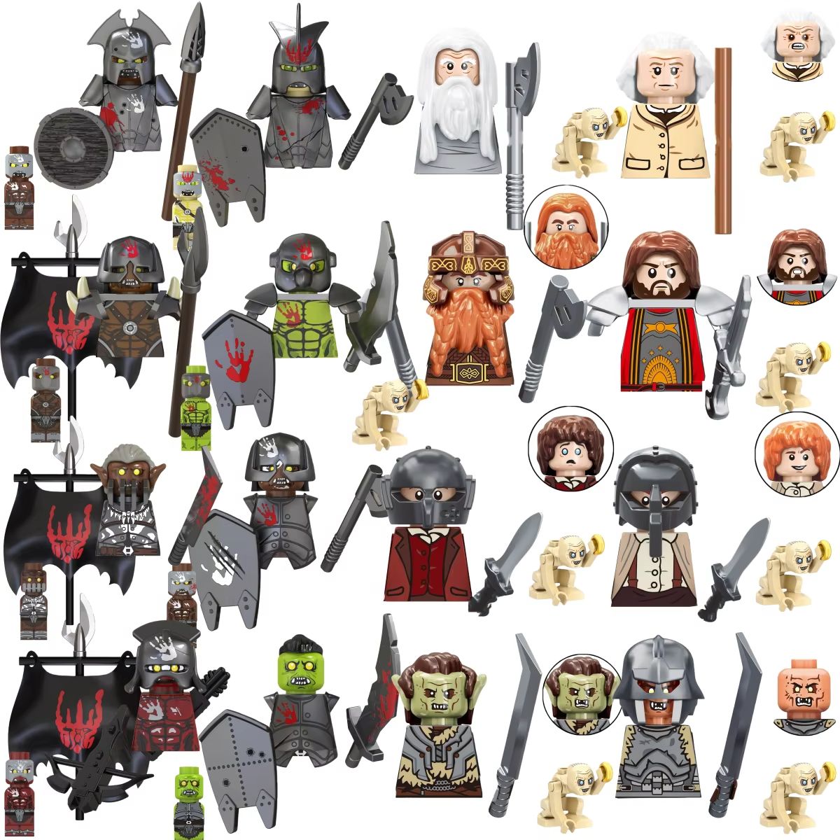 Model Kit Knight - Caja Sorpresa TV6410, Mini Figuras de