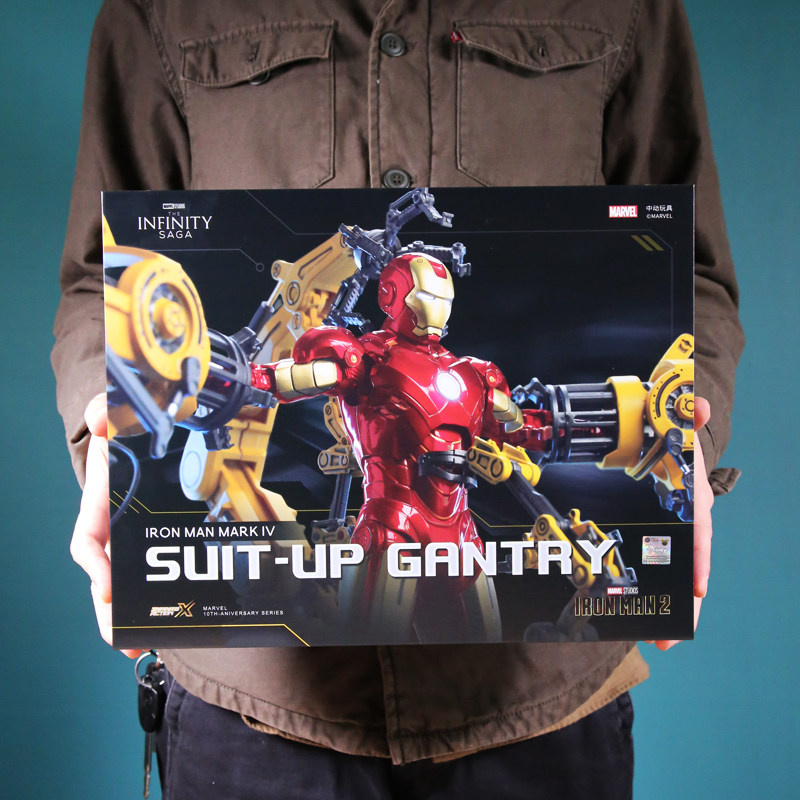 Model Kit Iron Man Mark 50 - ZD MK6 MK4 juguete Iron Man