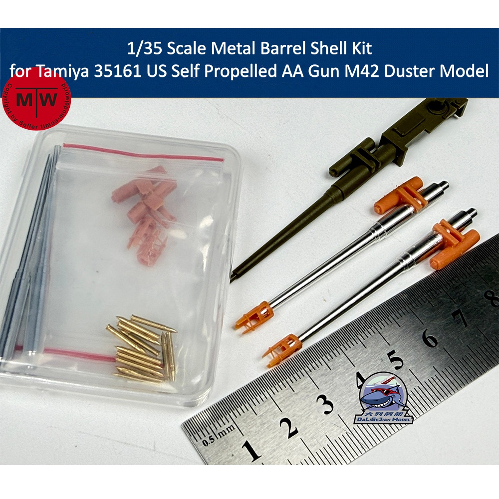 Model Kit Tamiya - Kit de casquillos de metal a
