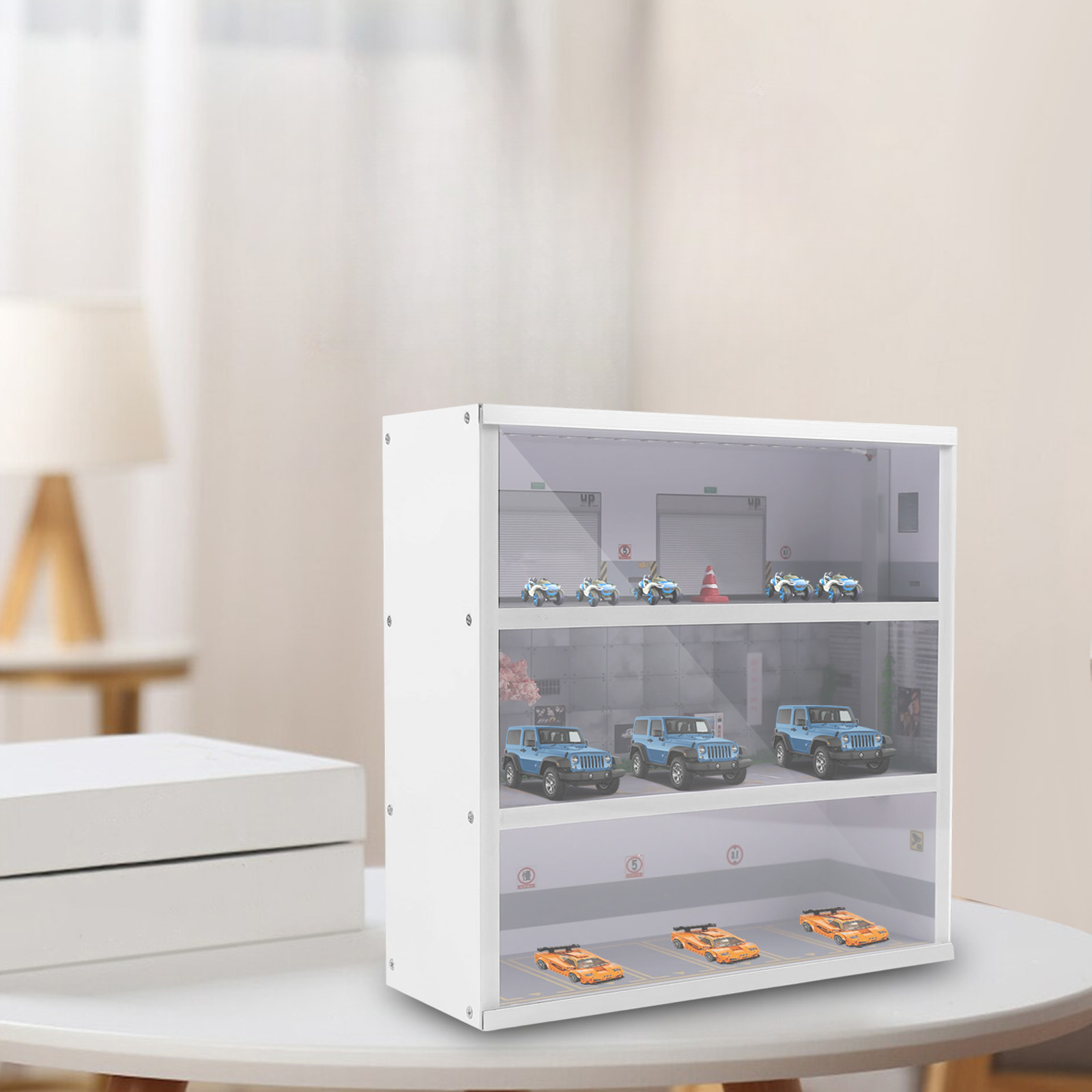 Model Kit Display Case - Vitrina de exhibición de diorama de