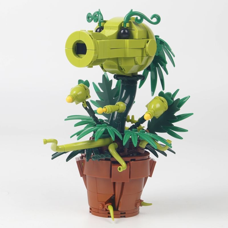 Model Kit Vs Figure - Plantas vs. Zombis, Bloques de Construcción