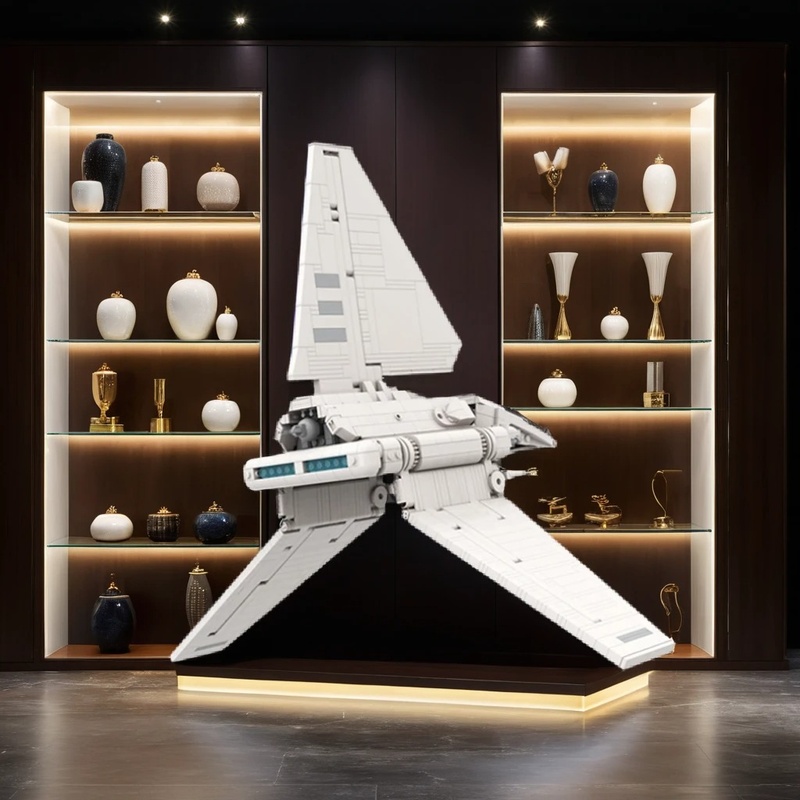 Model Kit Expert - 1213 piezas MOC Nave Espacial Imperial