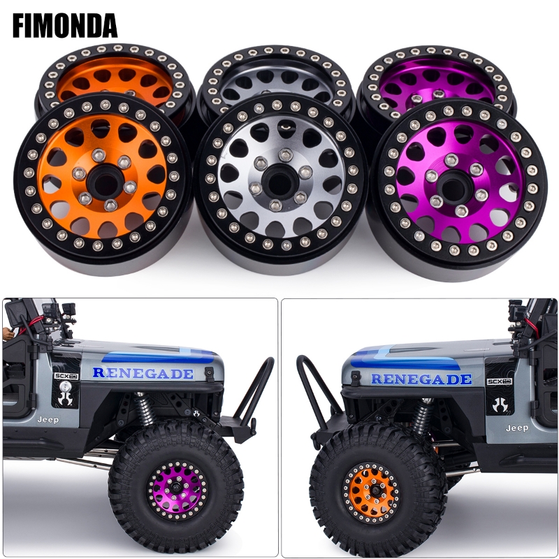 Model Kit Tamiya - Ruedas Beadlock de aluminio de 1,9