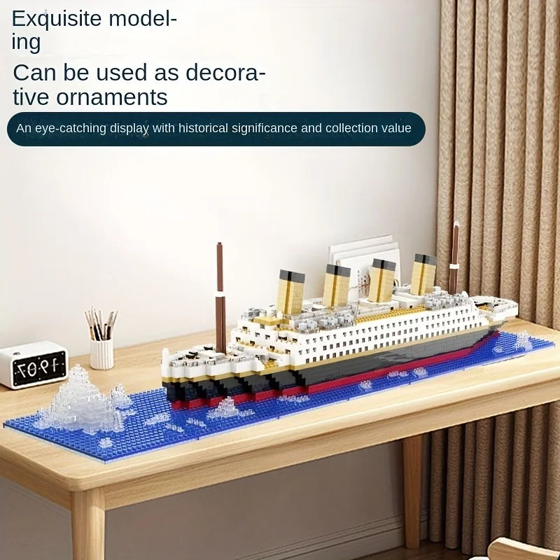 Model Kit Titanic - Barco de crucero Titanic, ensamblaje de