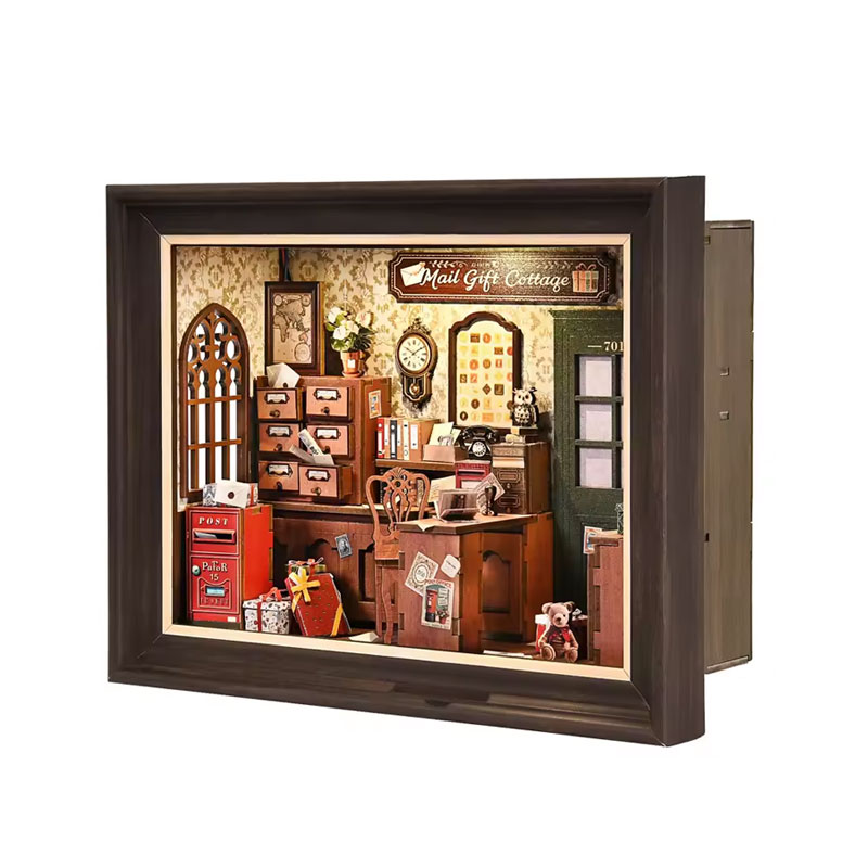 Model Kit History - Kit de Book Nook Vintage con