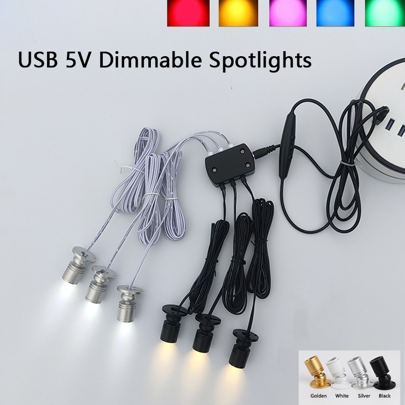 Model Kit Display Case - Luces LED USB de 5V para