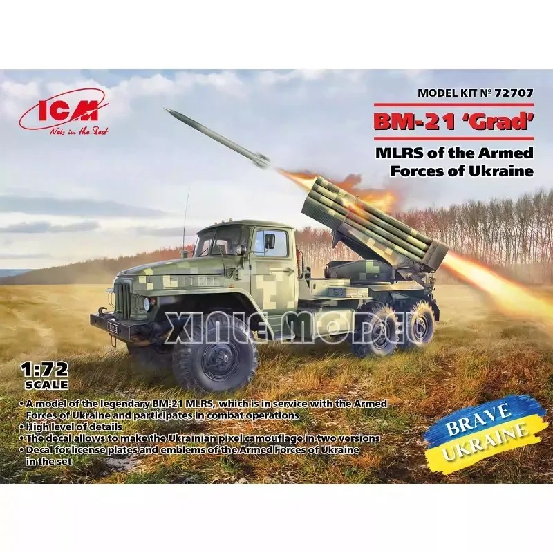 Model Kit Ukraine - Kit de modelo ensamblado de plástico