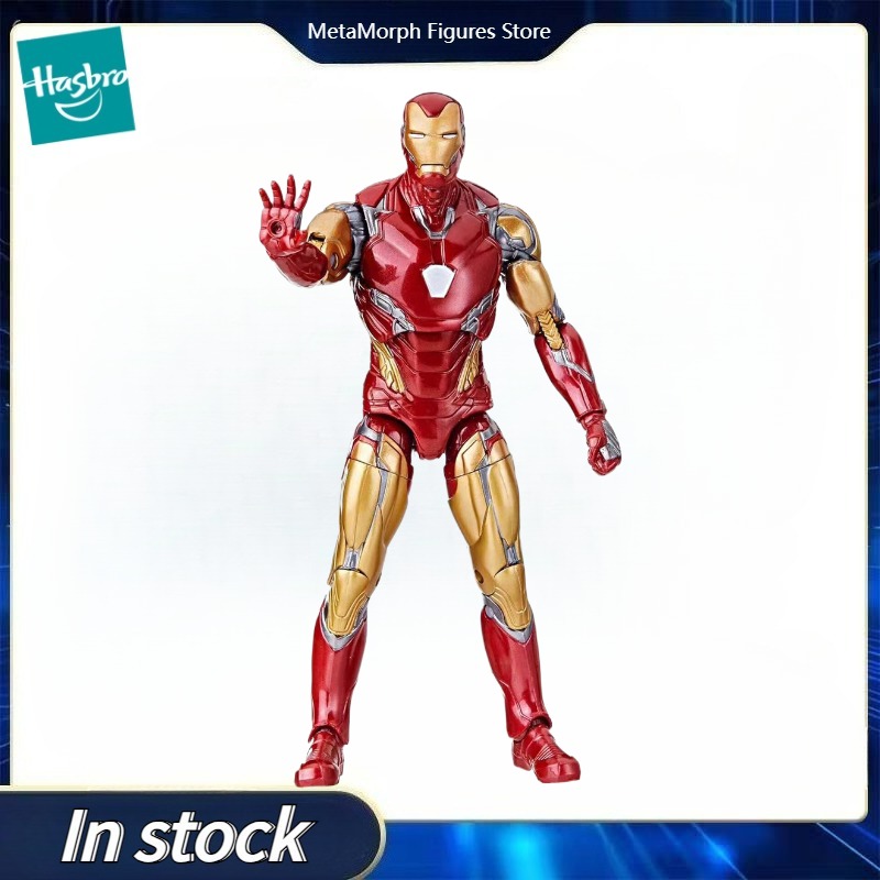 Model Kit Iron Man Mark 50 - Hasbro-figuras de acción originales de la