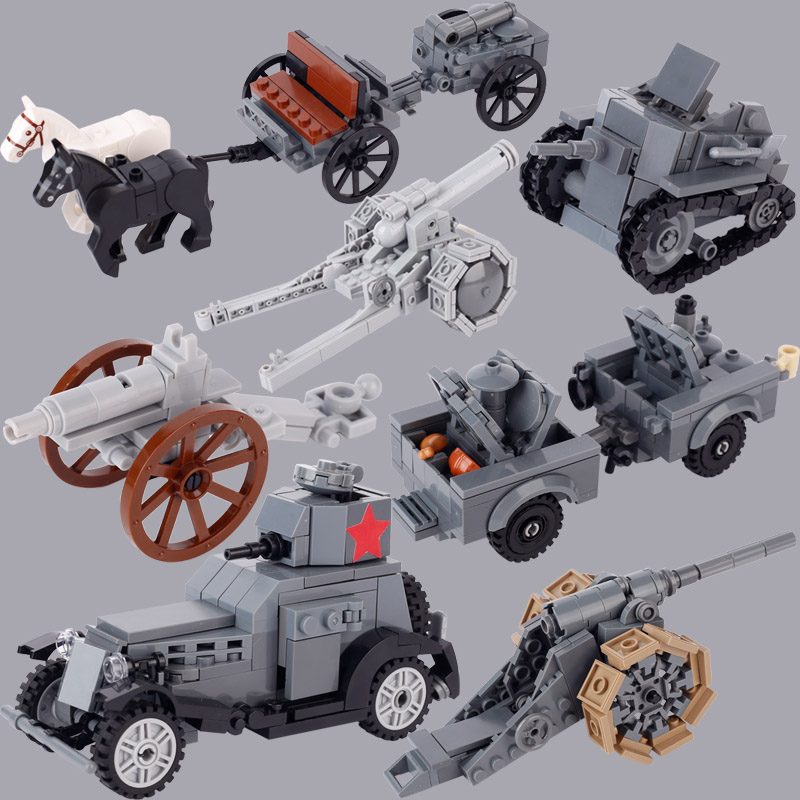 Model Kit Gunpla - Tanque militar soviético italiano de la