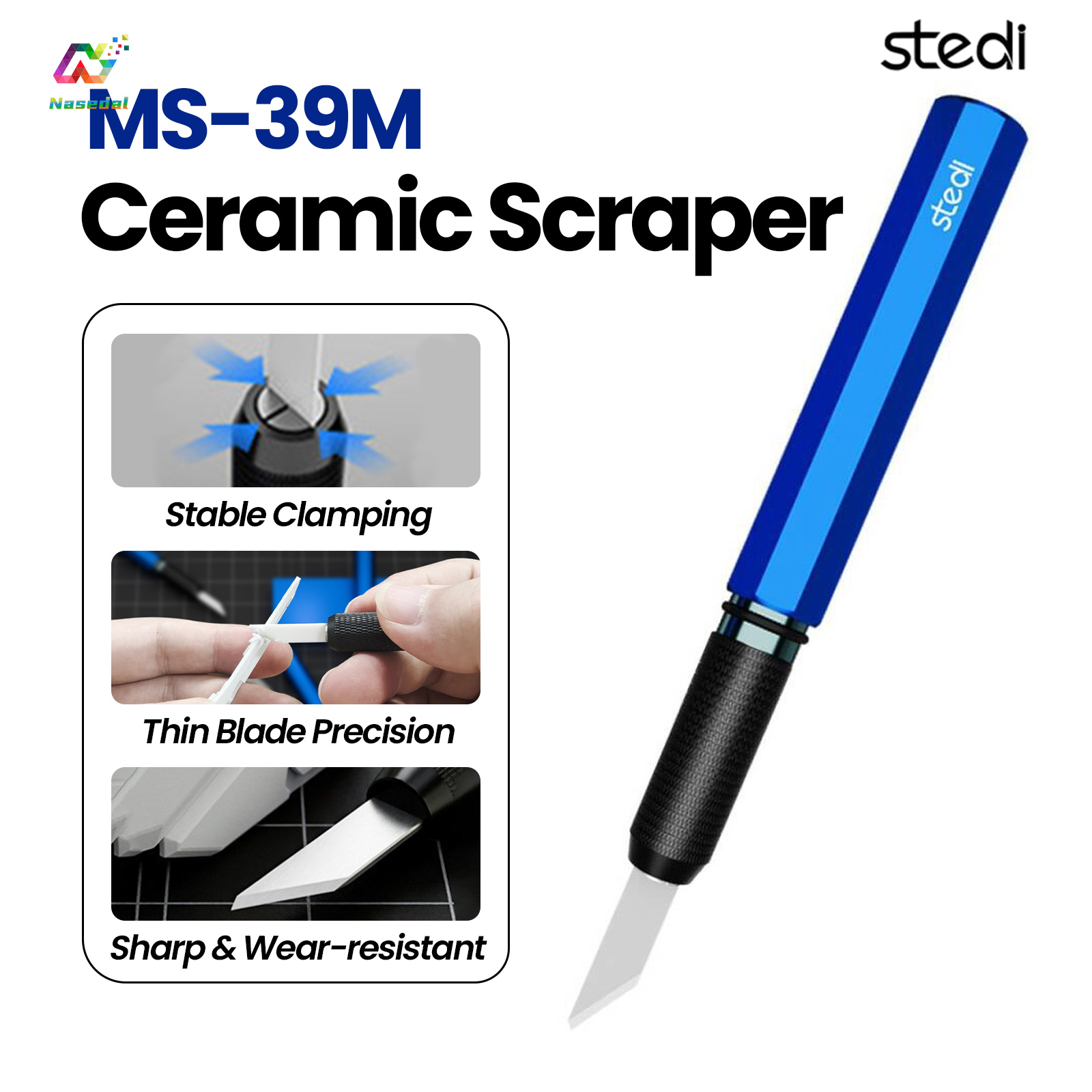Raspador de Cerámica Stedi MS- - Seam Scraper Tool reseña y precio