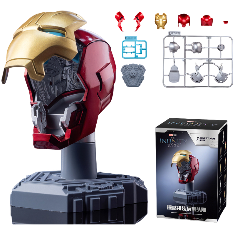 Máscara de casco Original de I - Model Kit Iron Man Mark 50 reseña y precio