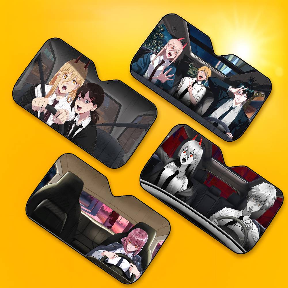 Parasol de coche de Anime C-Sa - Model Kit Chainsaw Man reseña y precio