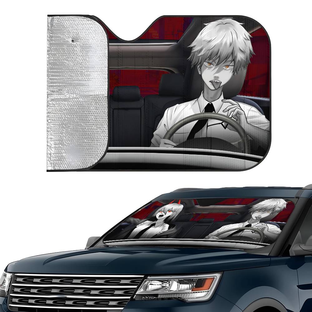 Parasol de coche de Anime C-Sa - Model Kit Chainsaw Man reseña y precio