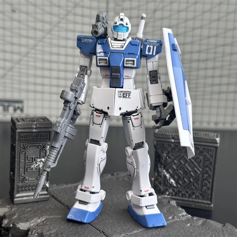 HG GTO 1/144 GM White Dog Team - Model Kit Gundam Hg reseña y precio