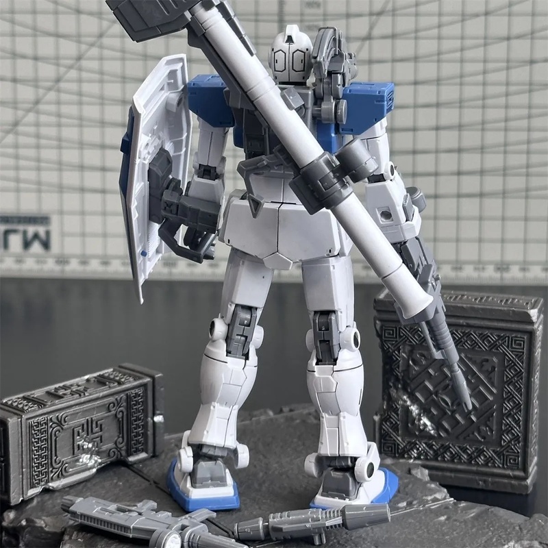 HG GTO 1/144 GM White Dog Team - Model Kit Gundam Hg reseña y precio
