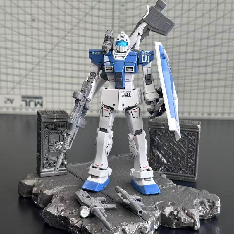 HG GTO 1/144 GM White Dog Team - Model Kit Gundam Hg reseña y precio