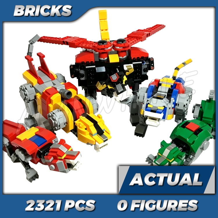 2321 piezas Ideas Voltron Supe - Model Kit Voltron reseña y precio