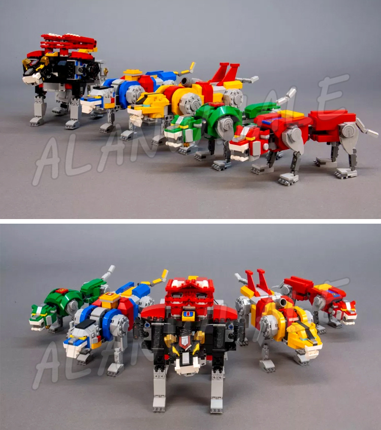 2321 piezas Ideas Voltron Supe - Model Kit Voltron reseña y precio