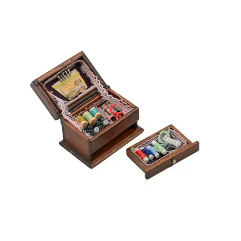 Caja de kit de agujas de costu - Model Kit Vintage reseña y precio