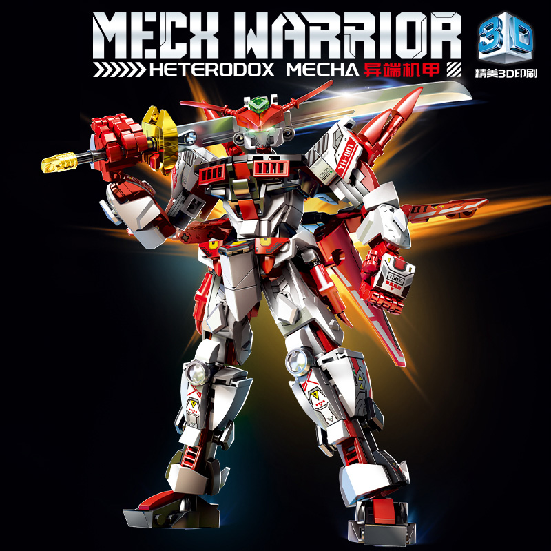 Guerrero Mech Heterodox ladril - Model Kit Knight reseña y precio