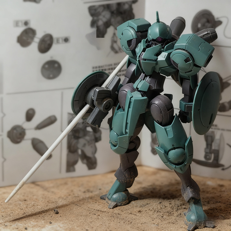 HG 1/144 HEINDREE CFP-010 la b - Model Kit Gundam Hg reseña y precio
