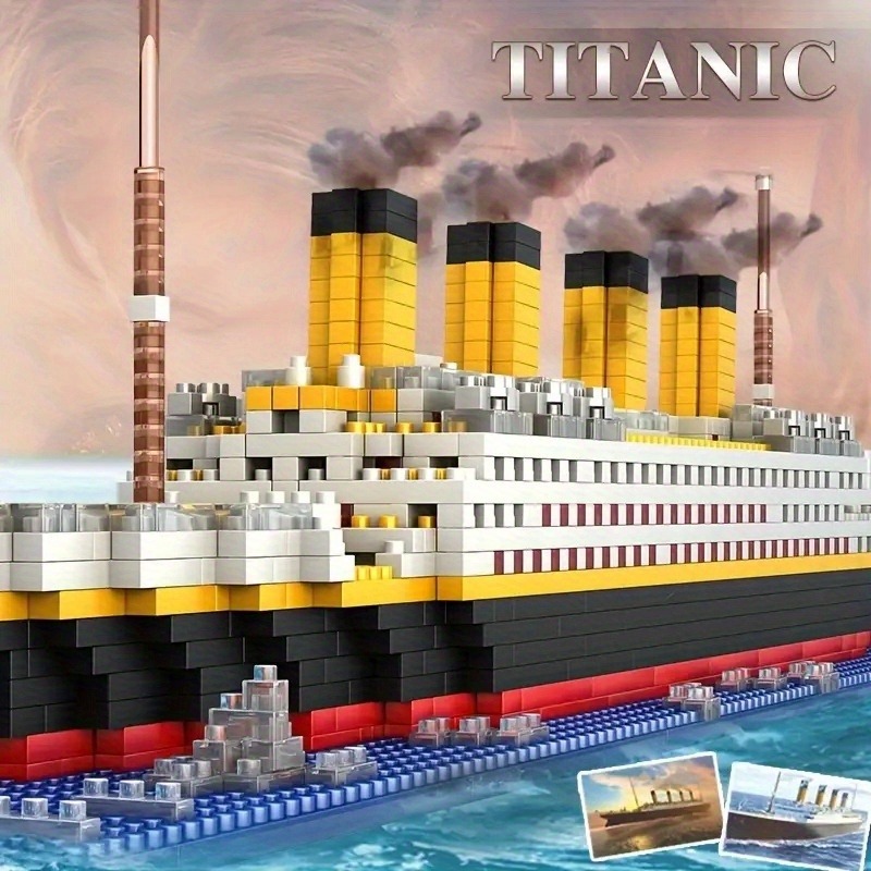 Microbloques de construcción T - Model Kit Titanic reseña y precio