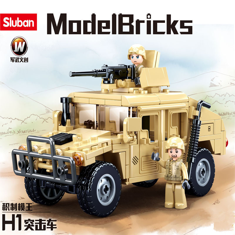 265 Uds WW2 militar SWAT H1 ar - Model Kit Gunpla reseña y precio