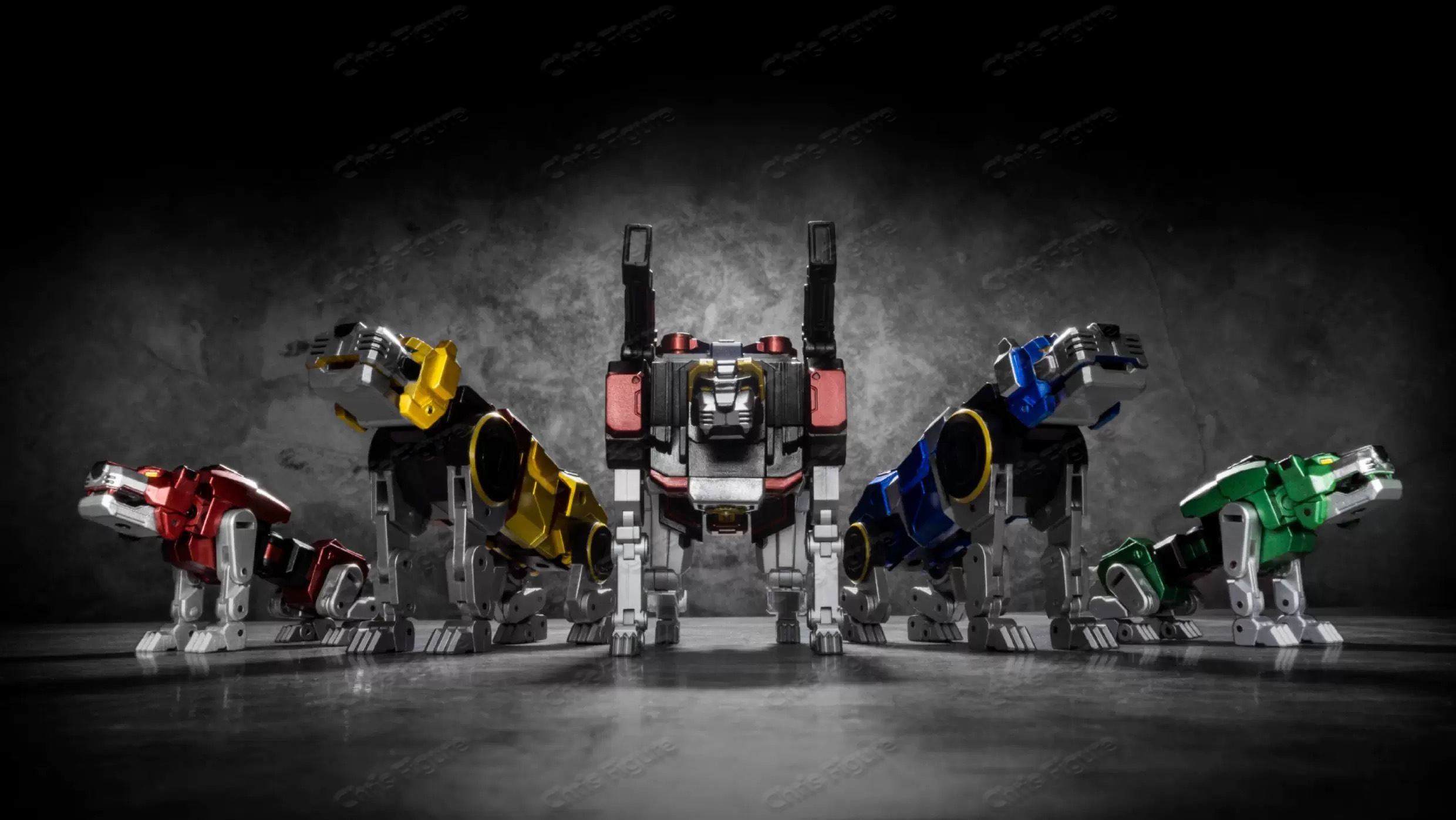 En Stock: Set de 5 Figuras de  - Model Kit Voltron reseña y precio