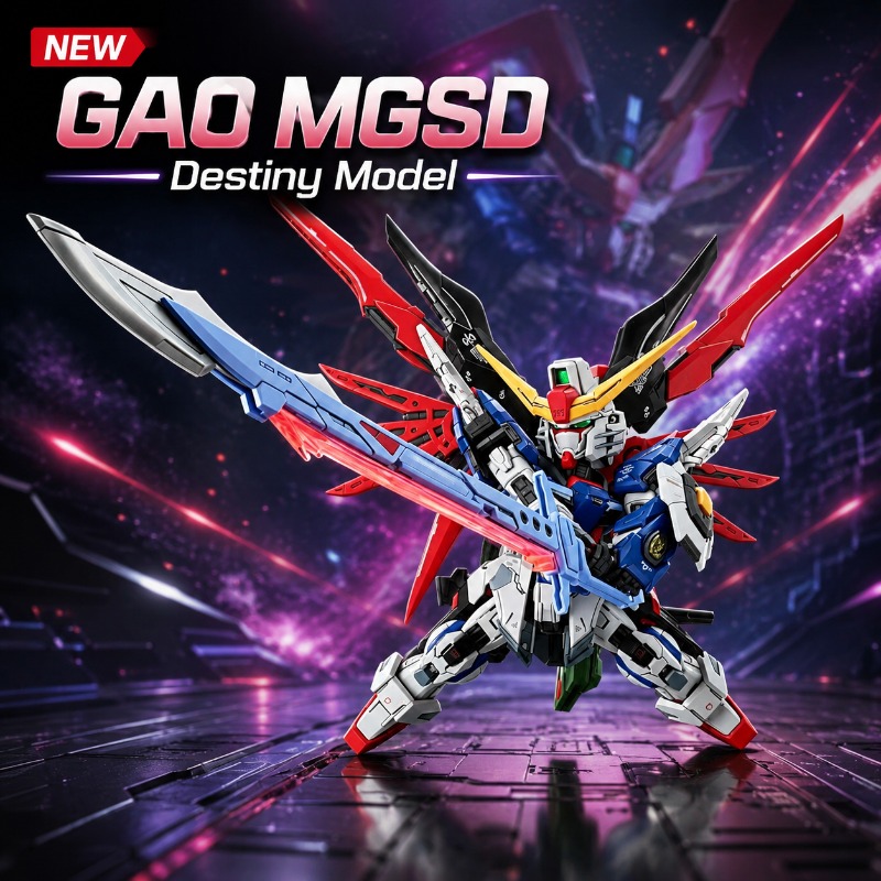 Nuevo Modelo GAO GAO MGSD ZGMF - Gundam Model Mg reseña y precio