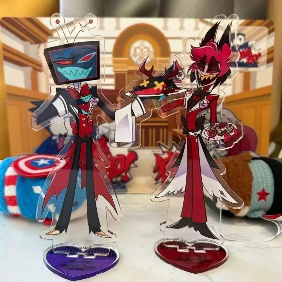2 uds Hazbin periféricos de an - Model Kit Holder reseña y precio