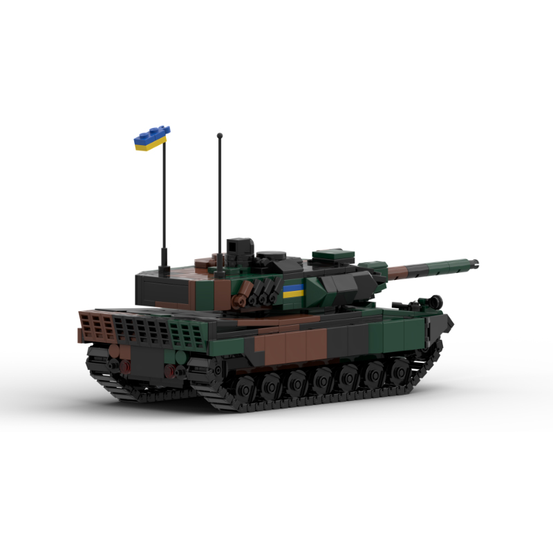 Modelo militar ejército leopar - Model Kit Ukraine reseña y precio