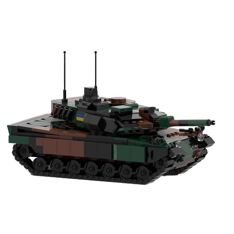 Modelo militar ejército leopar - Model Kit Ukraine reseña y precio
