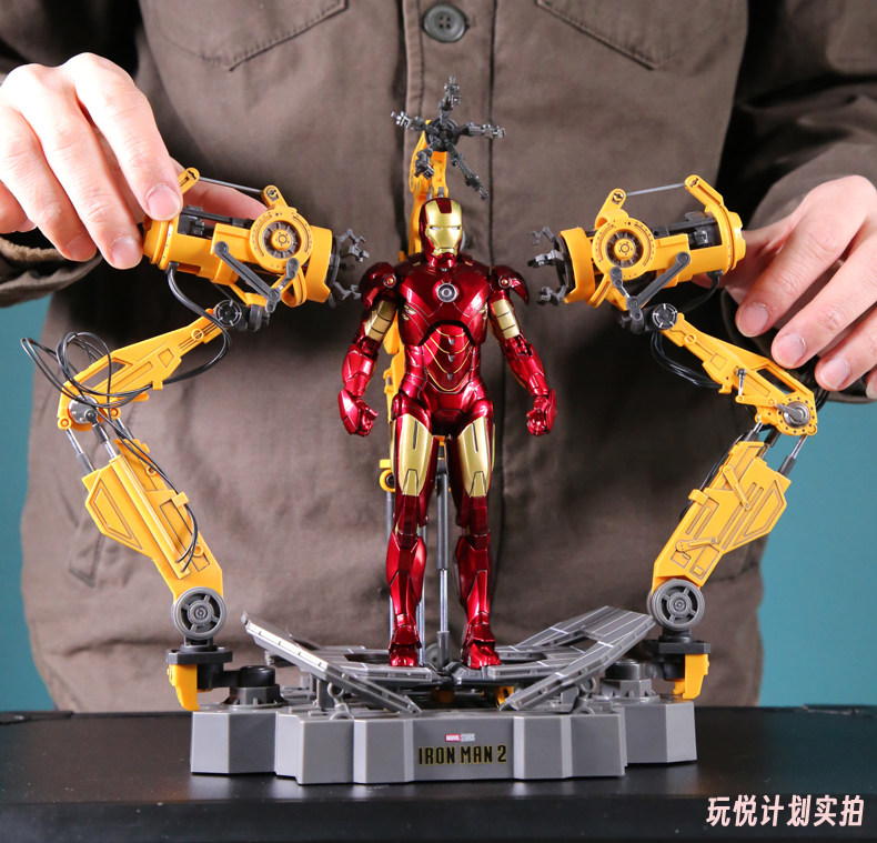 ZD MK6 MK4 juguete Iron Man co - Model Kit Iron Man Mark 50 reseña y precio