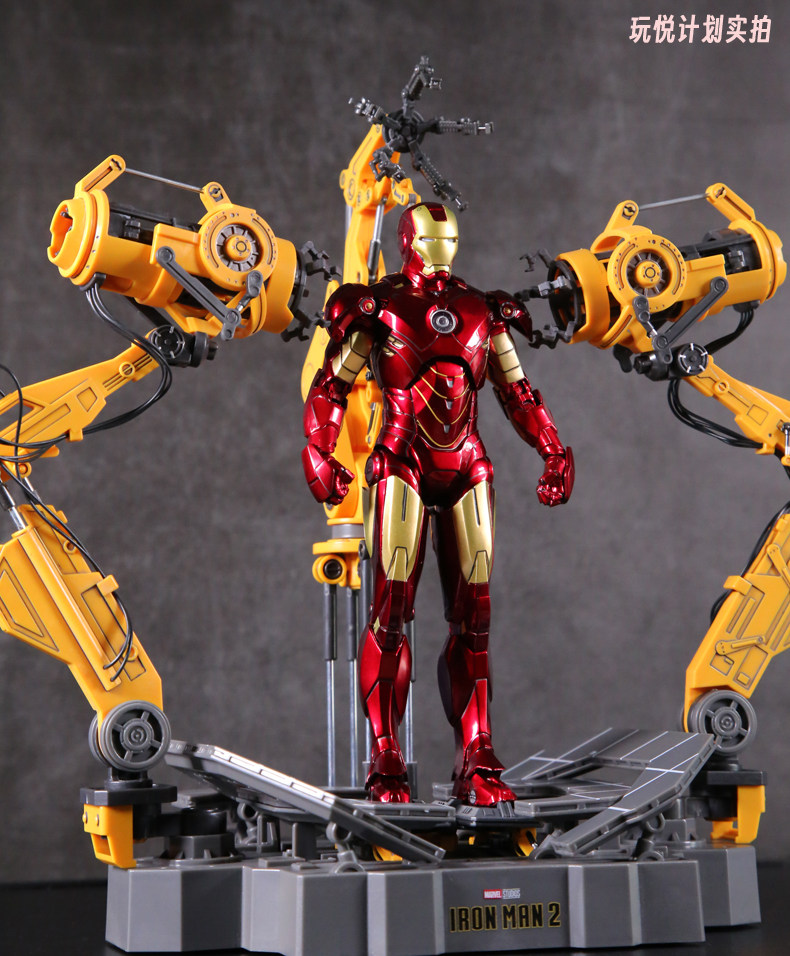 ZD MK6 MK4 juguete Iron Man co - Model Kit Iron Man Mark 50 reseña y precio