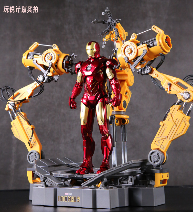 ZD MK6 MK4 juguete Iron Man co - Model Kit Iron Man Mark 50 reseña y precio