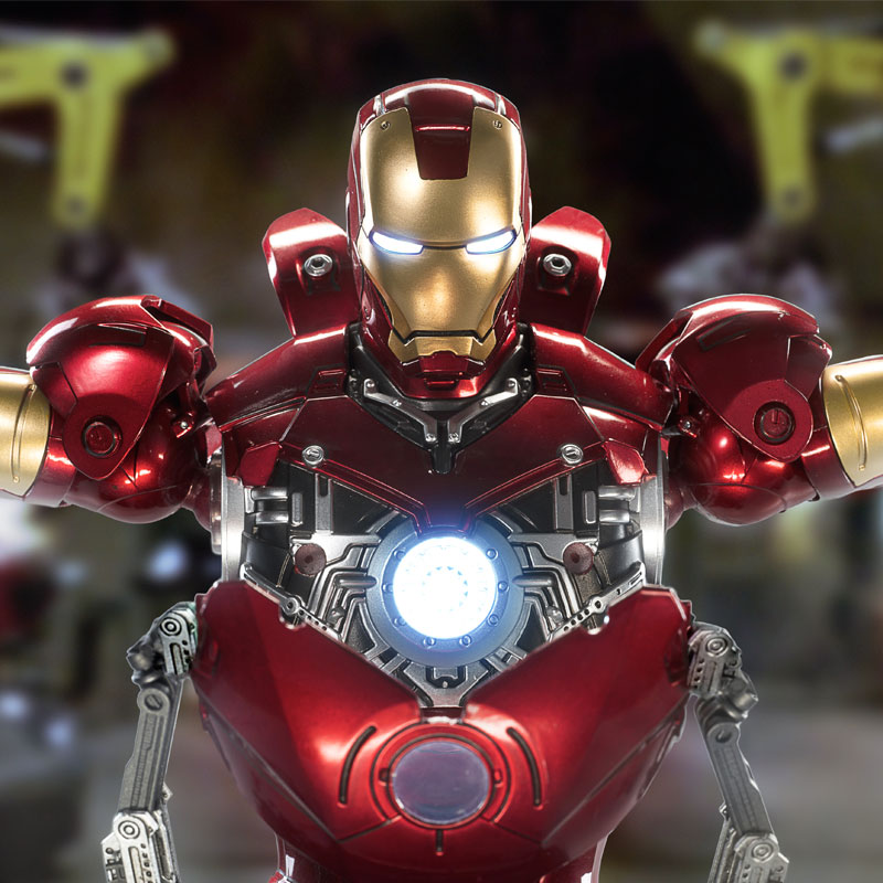 Figura de Acción Coleccionable - Model Kit Iron Man Mark 50 reseña y precio