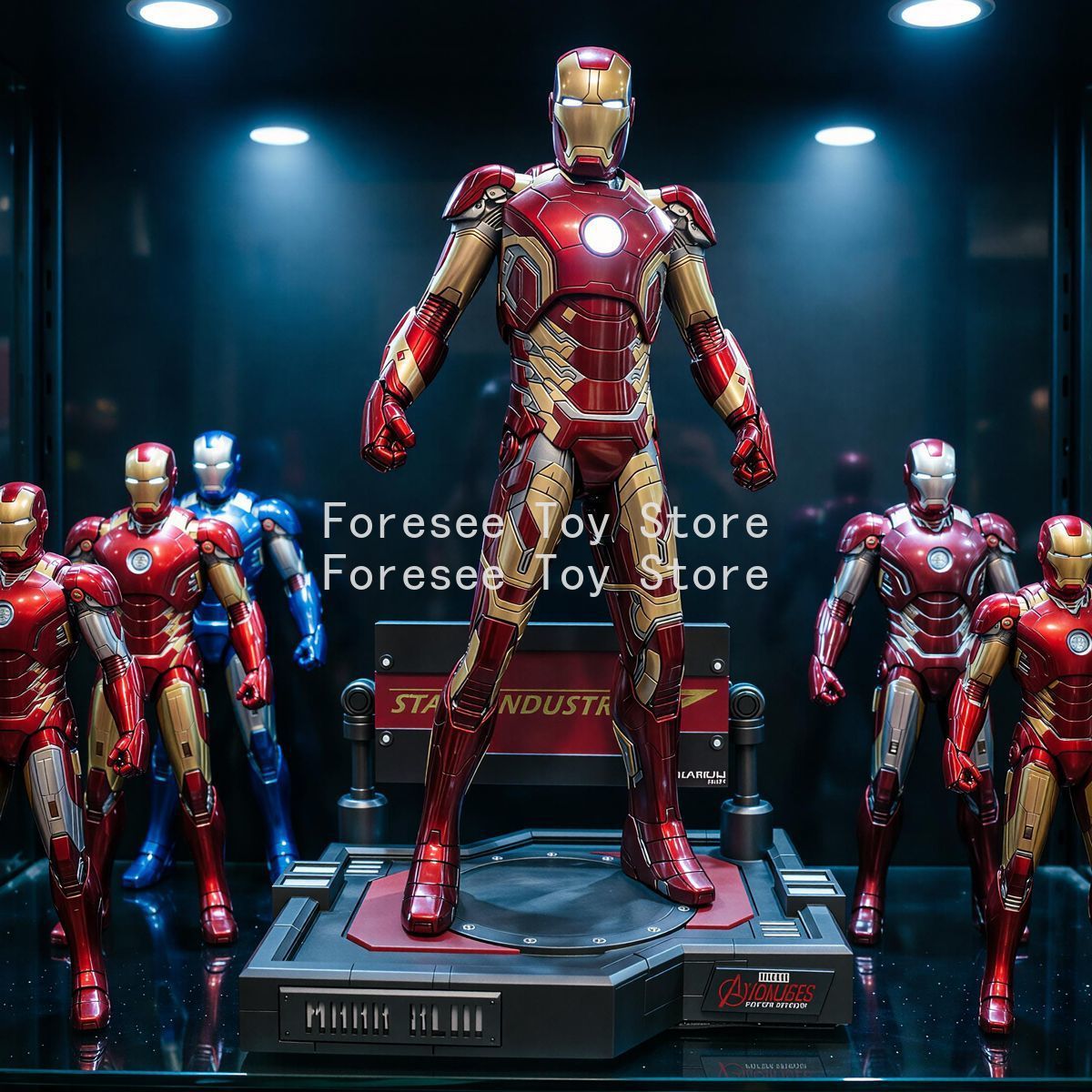 Nuevas Figuras de Acción de Re - Model Kit Iron Man Mark 50 reseña y precio