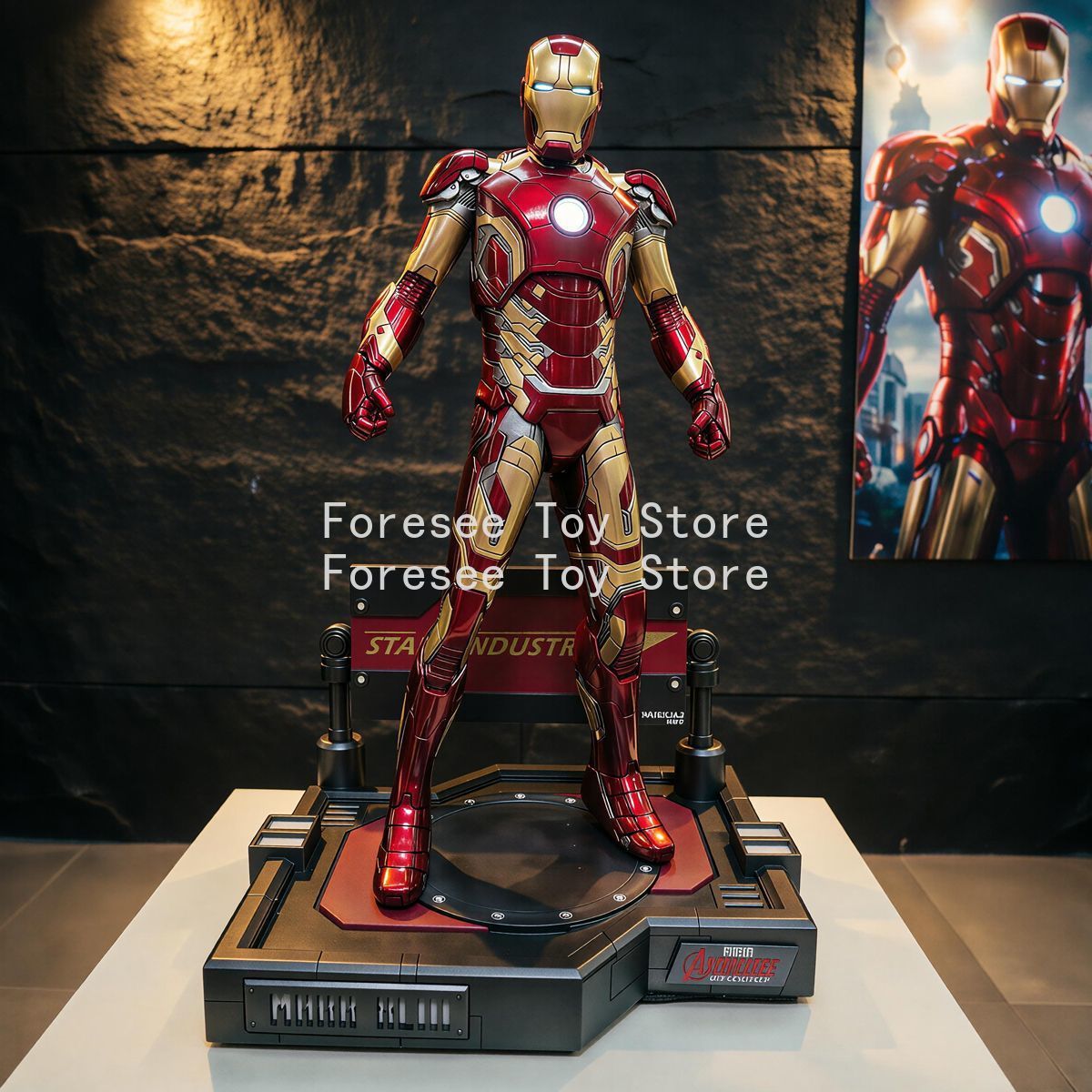 Nuevas Figuras de Acción de Re - Model Kit Iron Man Mark 50 reseña y precio