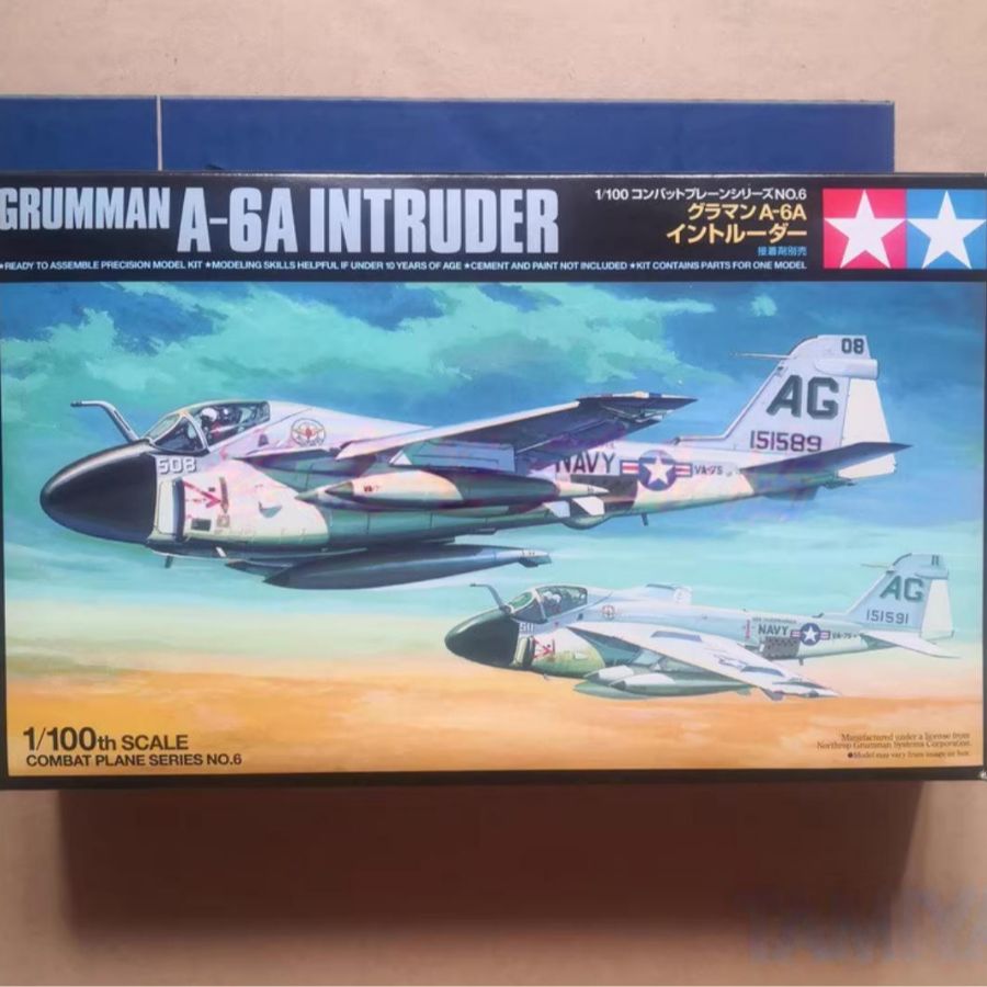 Tamiya TA61606 1/100 Grumman A - Model Kit Tamiya reseña y precio