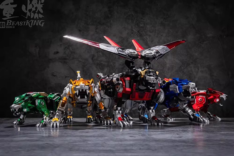 En stock: REBORN 01 BEASTKING  - Model Kit Voltron reseña y precio