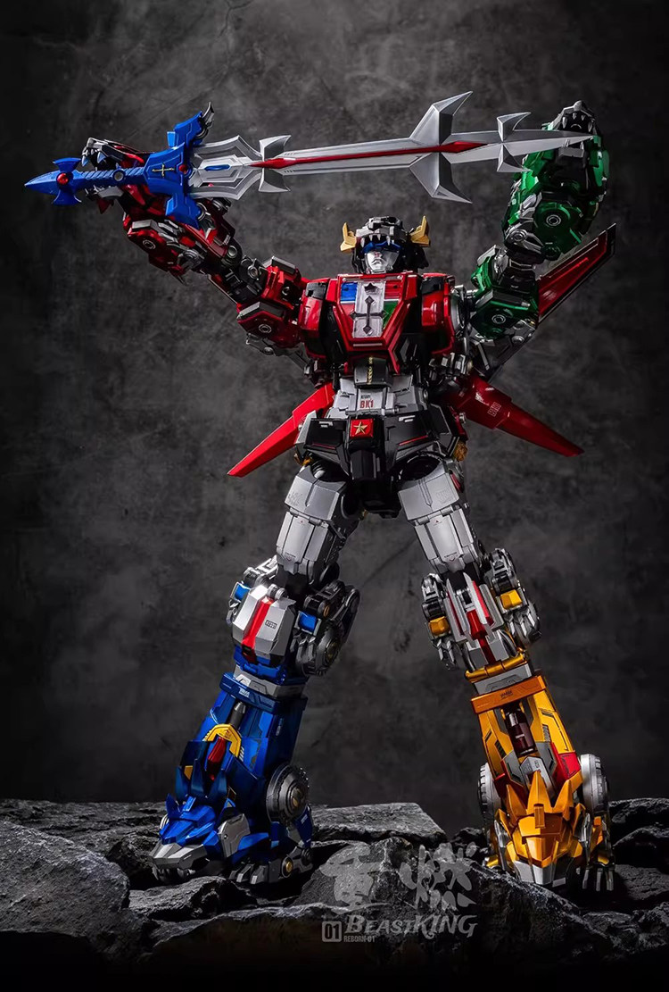 En stock: REBORN 01 BEASTKING  - Model Kit Voltron reseña y precio