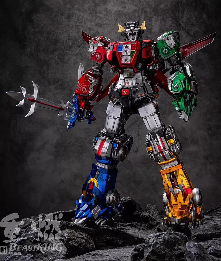 En stock: REBORN 01 BEASTKING  - Model Kit Voltron reseña y precio