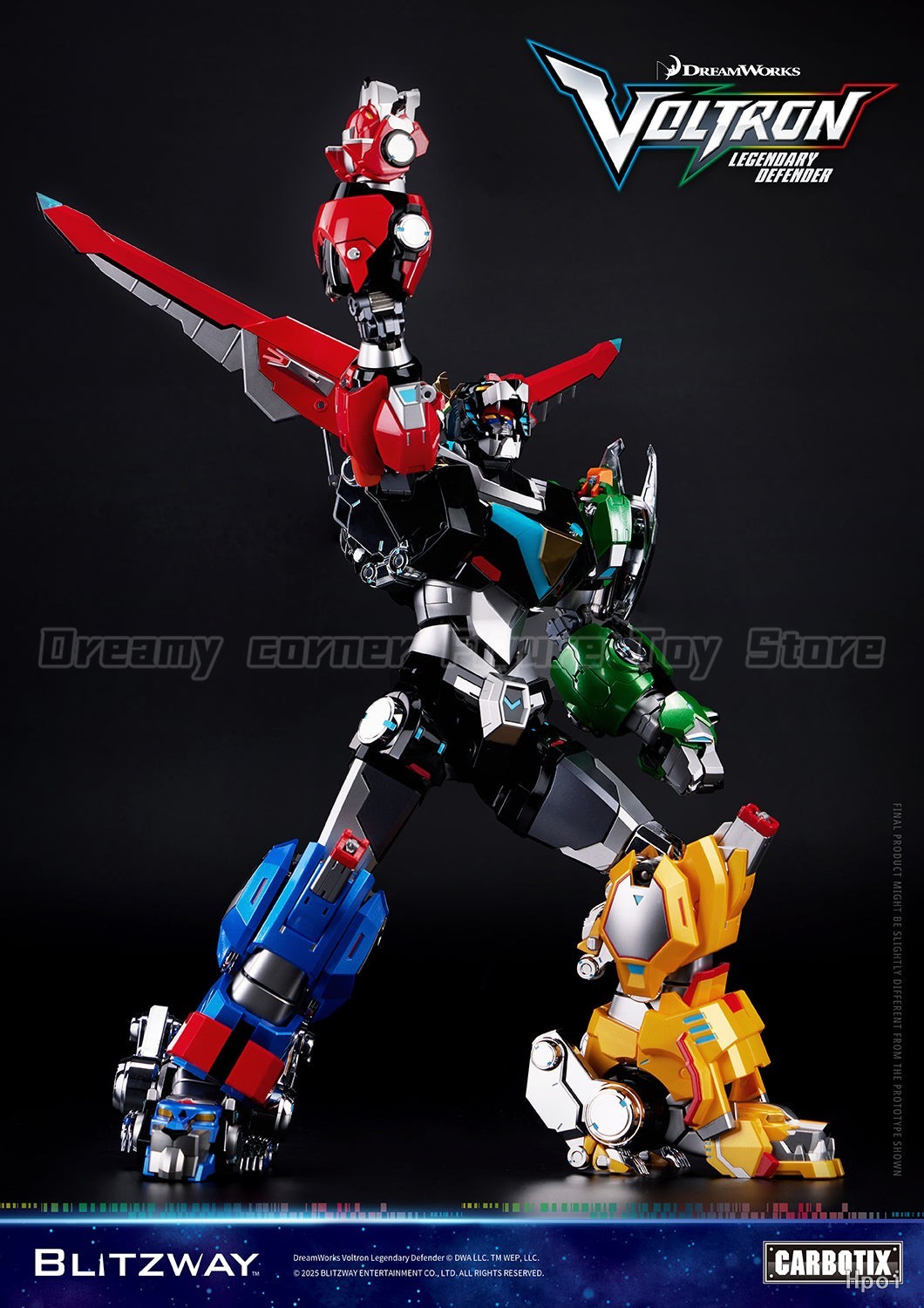 【Preventa】BLITZWAY Voltron: Fi - Model Kit Voltron reseña y precio