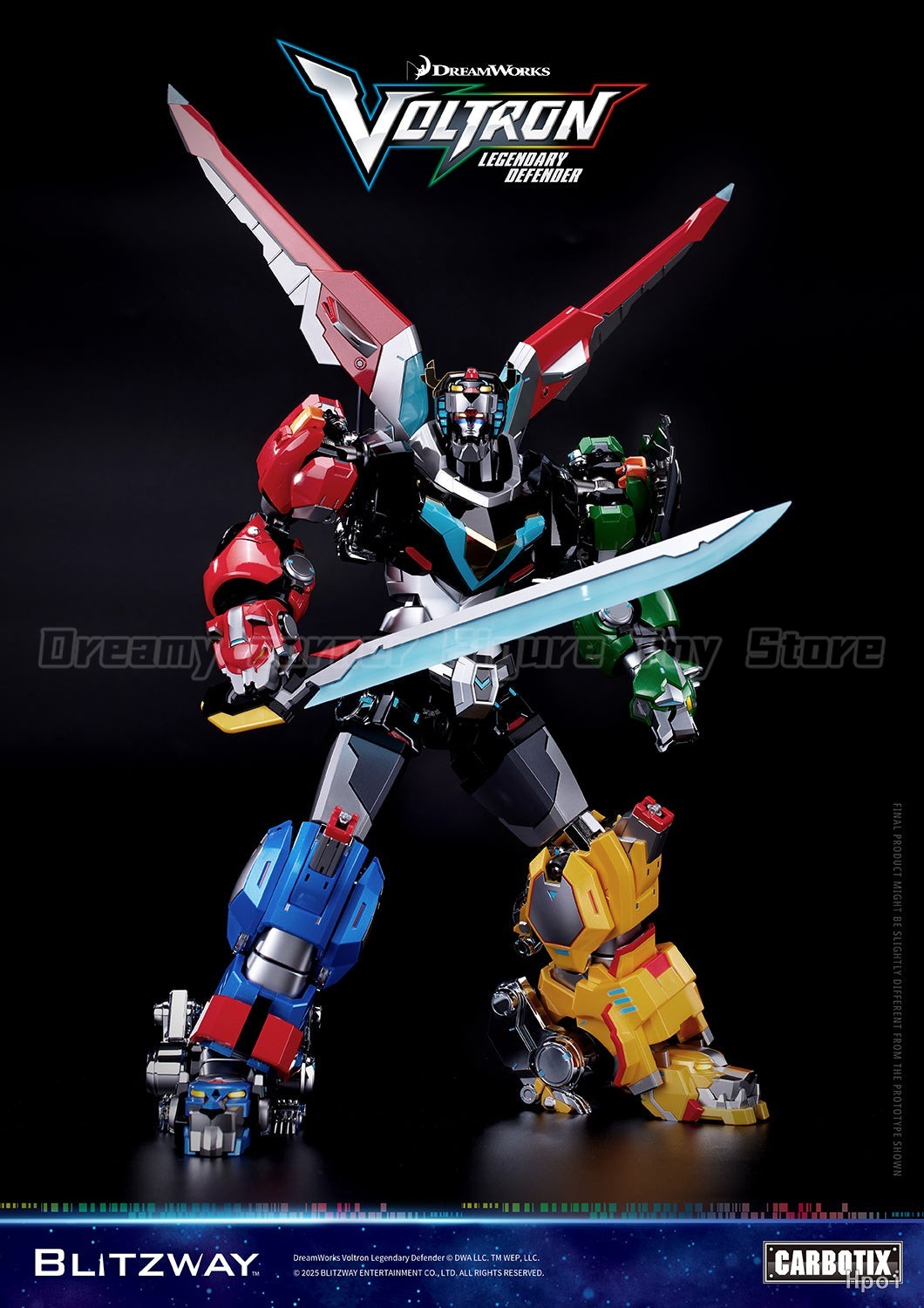 【Preventa】BLITZWAY Voltron: Fi - Model Kit Voltron reseña y precio