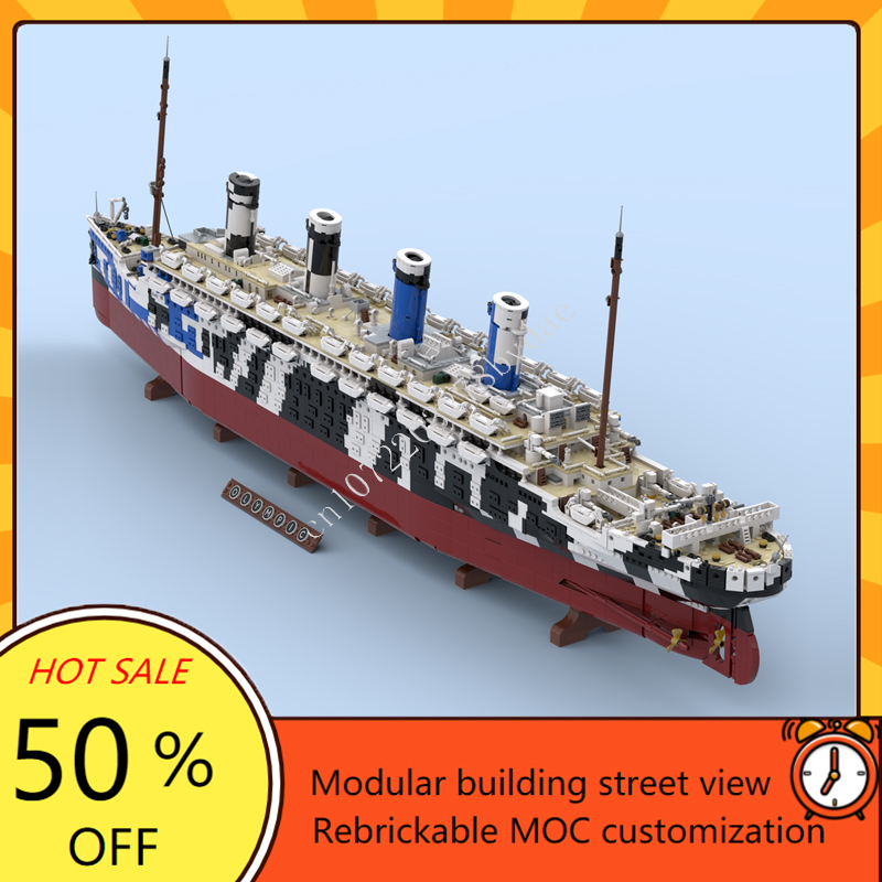 10615 Uds. MOC HMT Olympus Tit - Model Kit Titanic reseña y precio