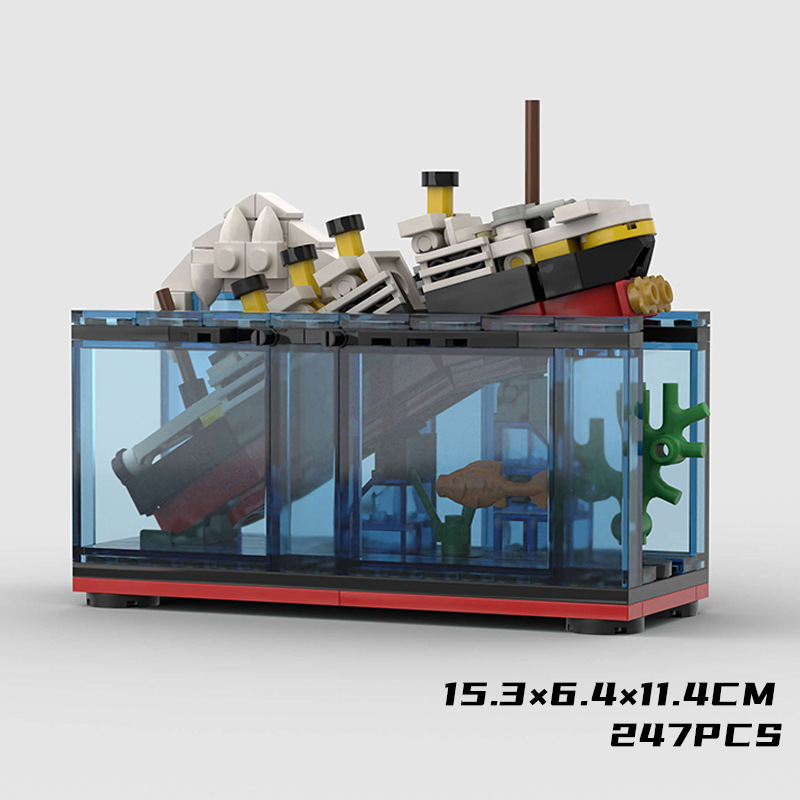 Titanic Break In Half con estu - Model Kit Titanic reseña y precio