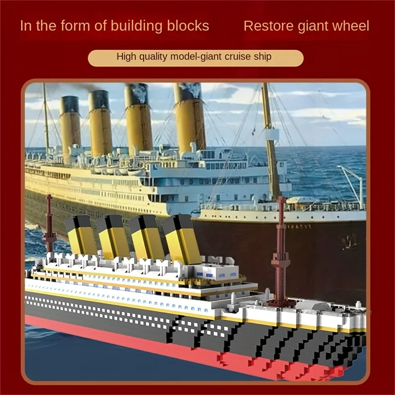 Barco de crucero Titanic, ensa - Model Kit Titanic reseña y precio