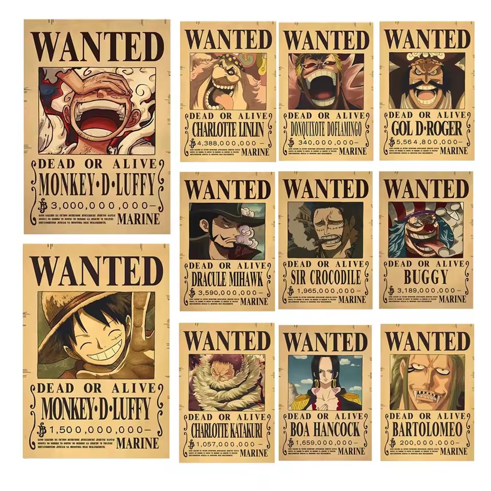Pósteres de Anime One Piece de - Model Kit Vintage reseña y precio