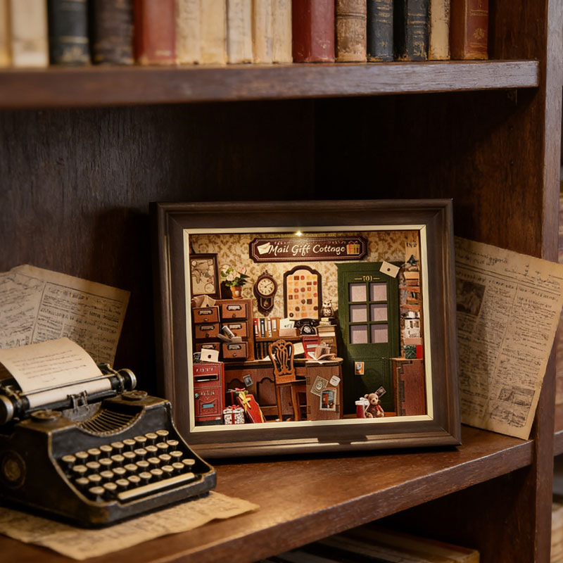 Kit de Book Nook Vintage con L - Model Kit History reseña y precio